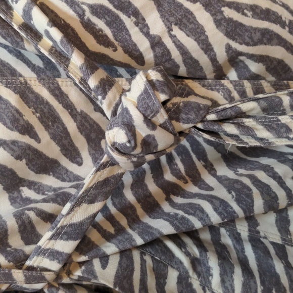 Relativity zebra trench coat - Picture 5 of 6